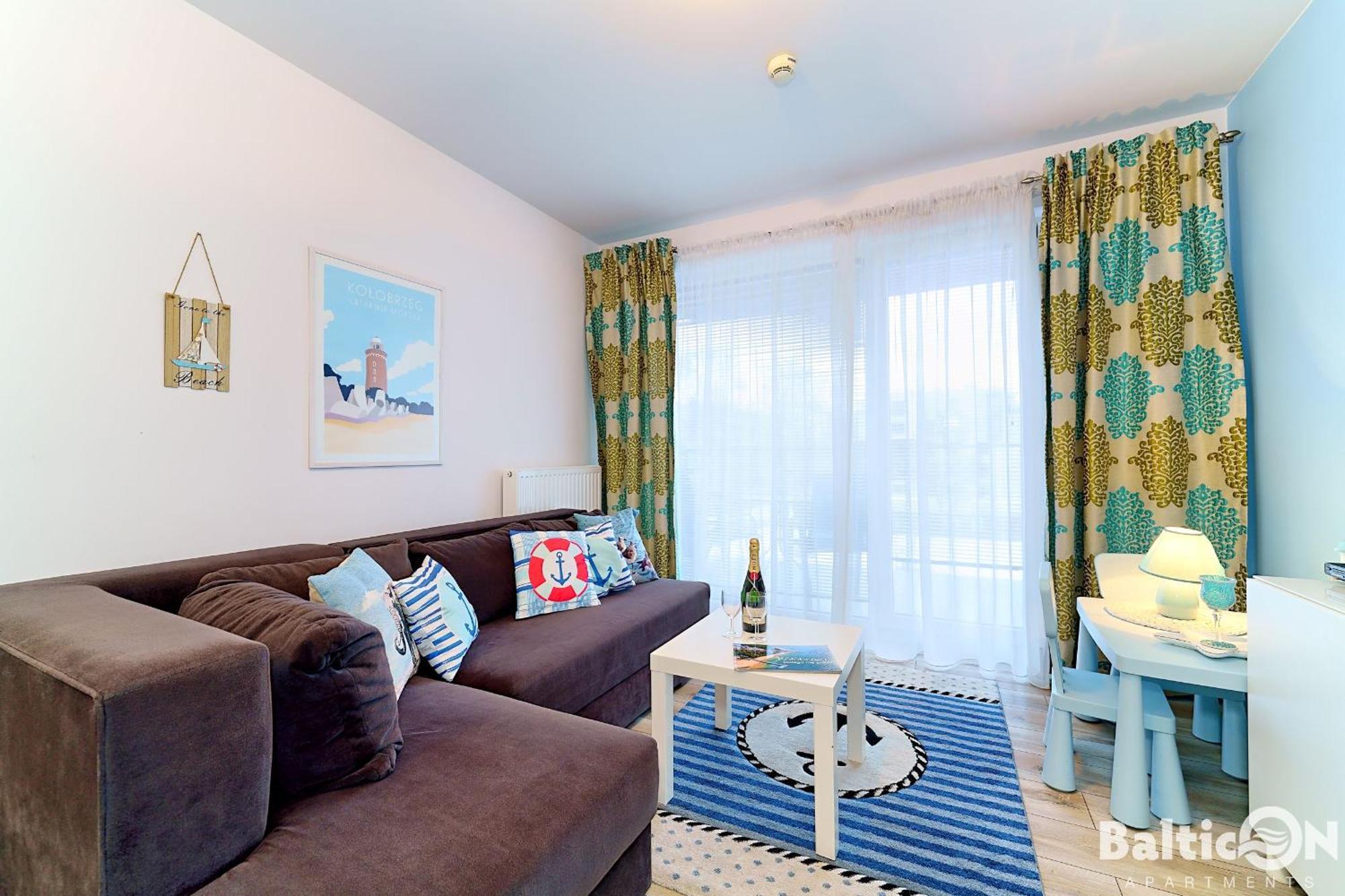 Apartamenty Balticon Polanki - Sauna, Fitness Inclusive - Basen Latem, Pool Im Sommer Kołobrzeg Rom bilde