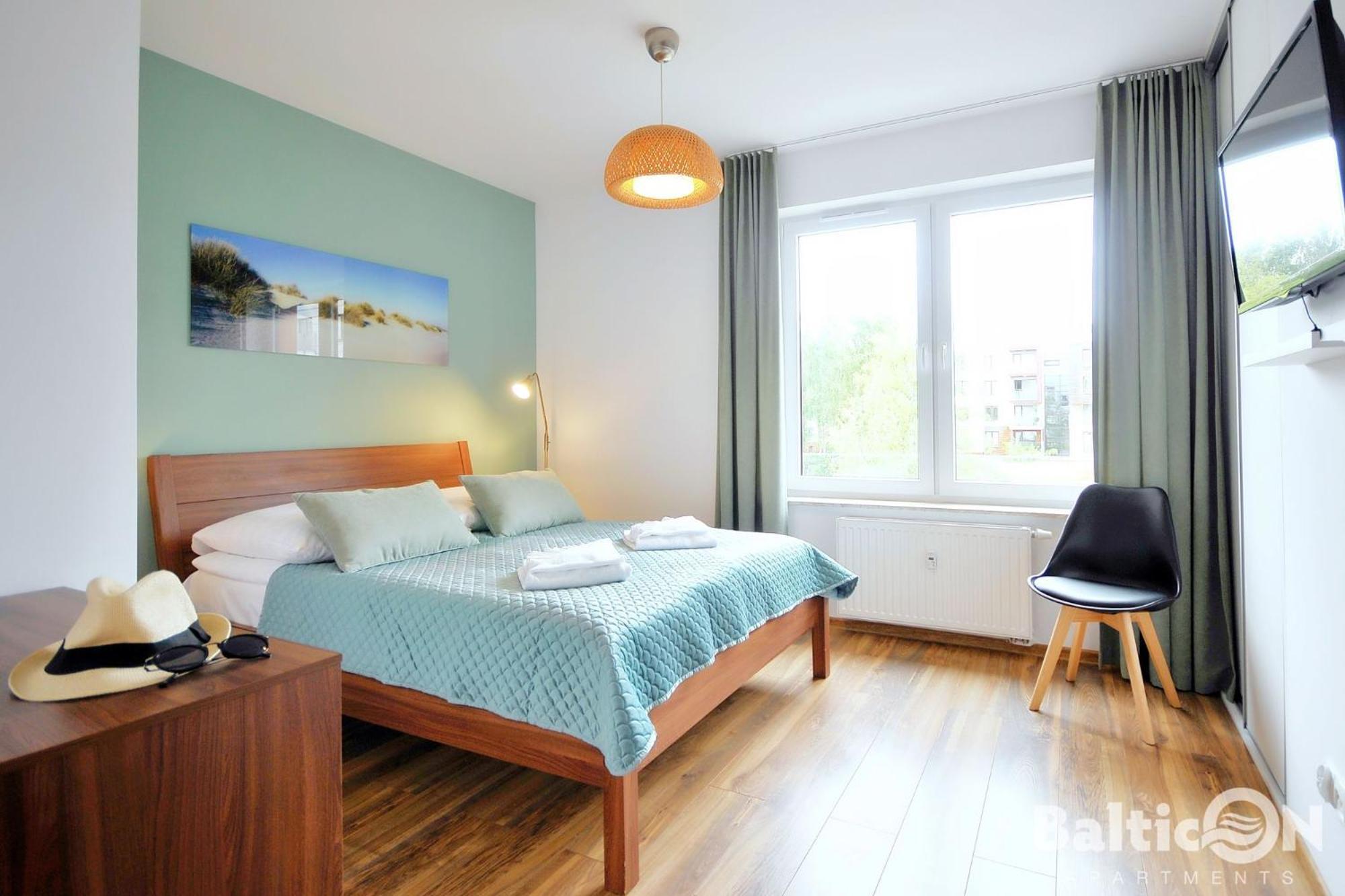 Apartamenty Balticon Polanki - Sauna, Fitness Inclusive - Basen Latem, Pool Im Sommer Kołobrzeg Rom bilde